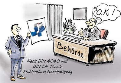 Problemlose Genehmigung