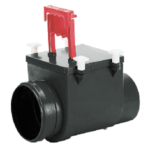 Regenwasserrückstauverschluß Stausafe Mono V